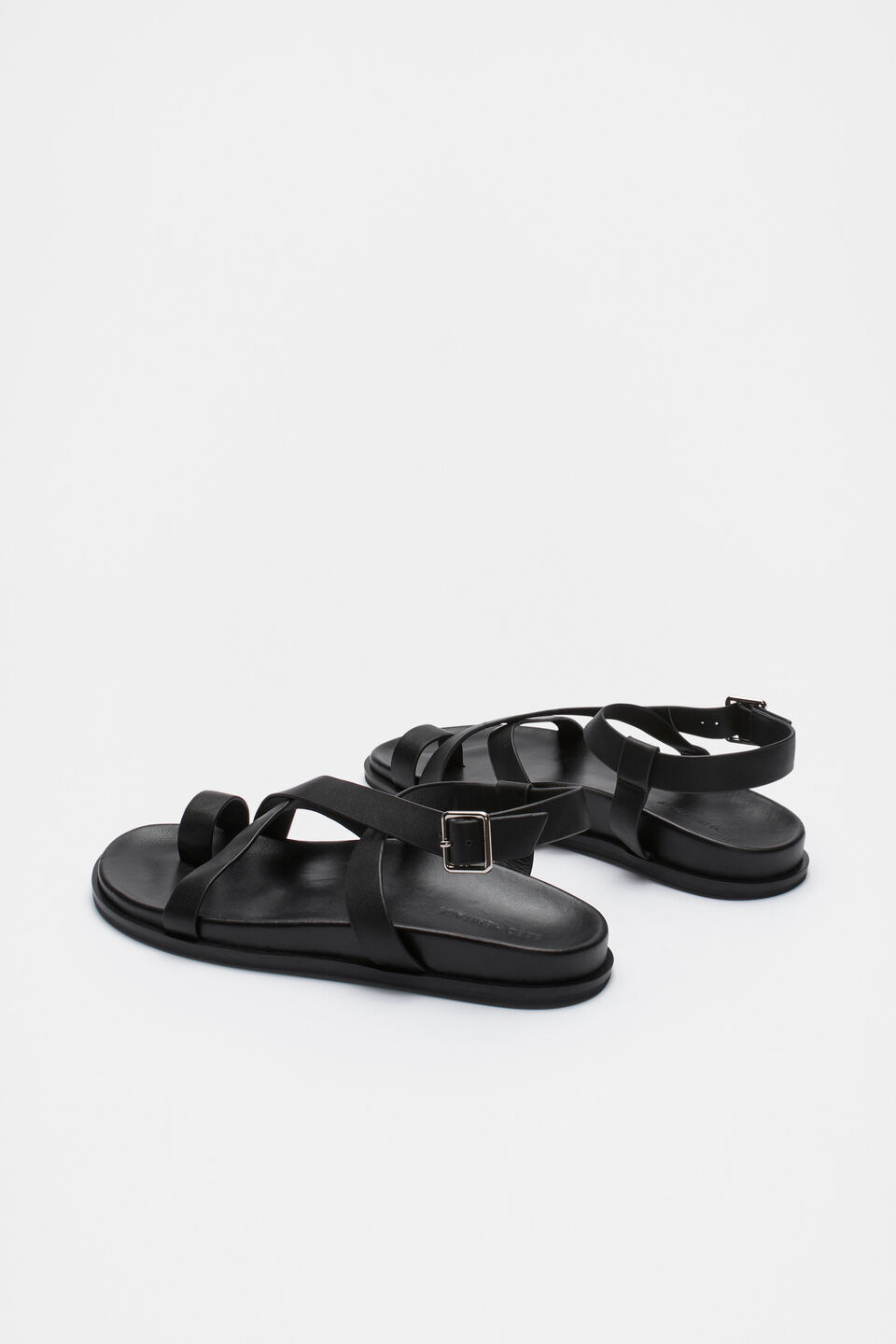 Tori Footbed Sandal  Black