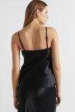 Satin Camisole  Black  hi-res