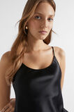 Satin Camisole  Black  hi-res