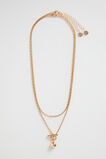 Sphere Pendant Necklace  Gold  hi-res