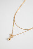 Sphere Pendant Necklace  Gold  hi-res