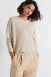 Waffle Supersoft Top  Champagne Beige Marle  hi-res