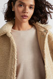 Waffle Supersoft Top  Champagne Beige Marle  hi-res