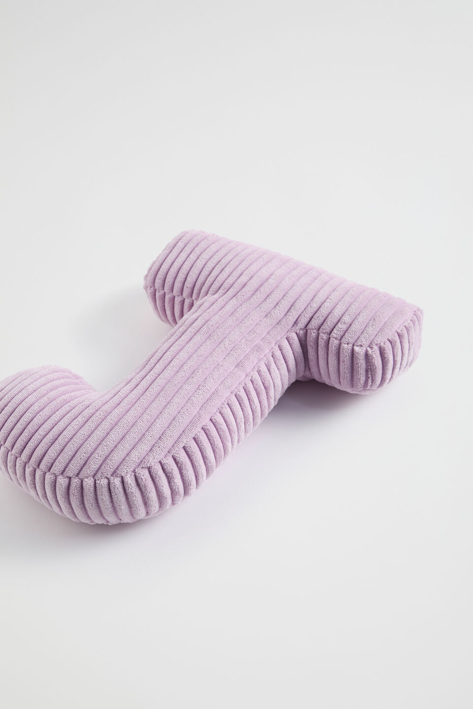 Orchid Cord Initial Cushion  J