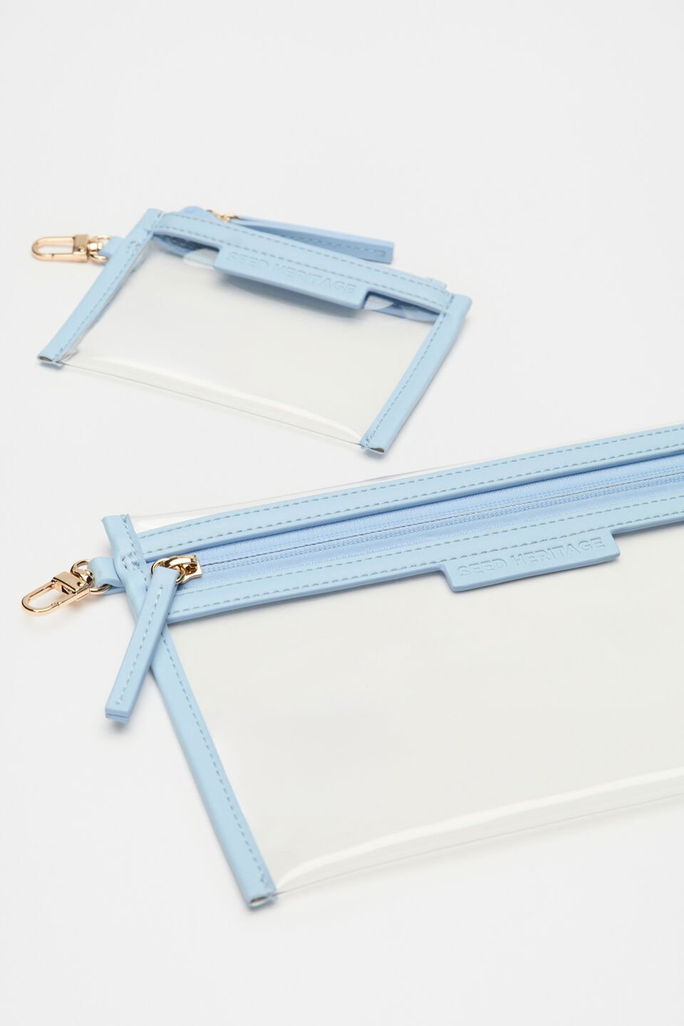 Travel Pouch Set  Frost Blue