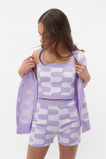 Wavy Knit Top  Amethyst  hi-res