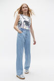 Straight Denim Jean  Washed Blue  hi-res