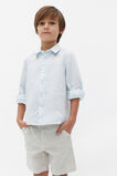 Linen Shirt  Ice Blue  hi-res