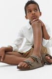 Double Buckle Slide  Taupe  hi-res