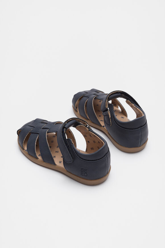 Classic Cage Sandal  Navy  hi-res
