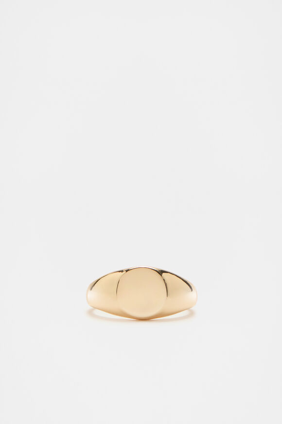 Signet Ring  Gold  hi-res