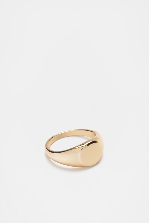 Signet Ring  Gold  hi-res