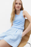 Asymmetric Rib Tank  Sky Blue  hi-res