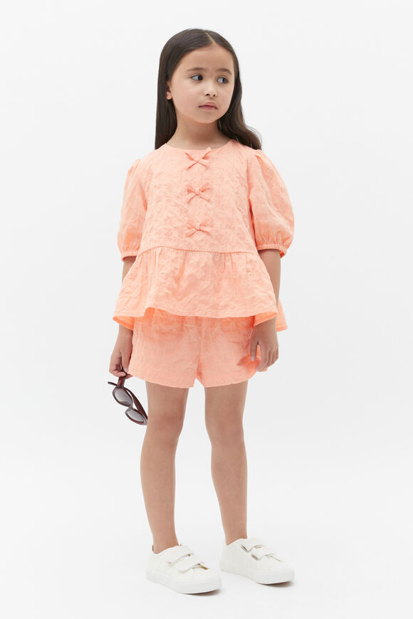Seersucker Top  Mango  hi-res