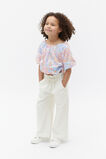 Abstract Print Top  Milk  hi-res