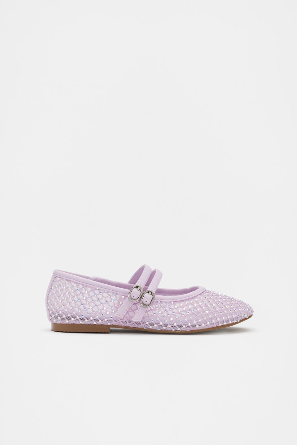 Mesh Jewel Ballet  Bright Orchid