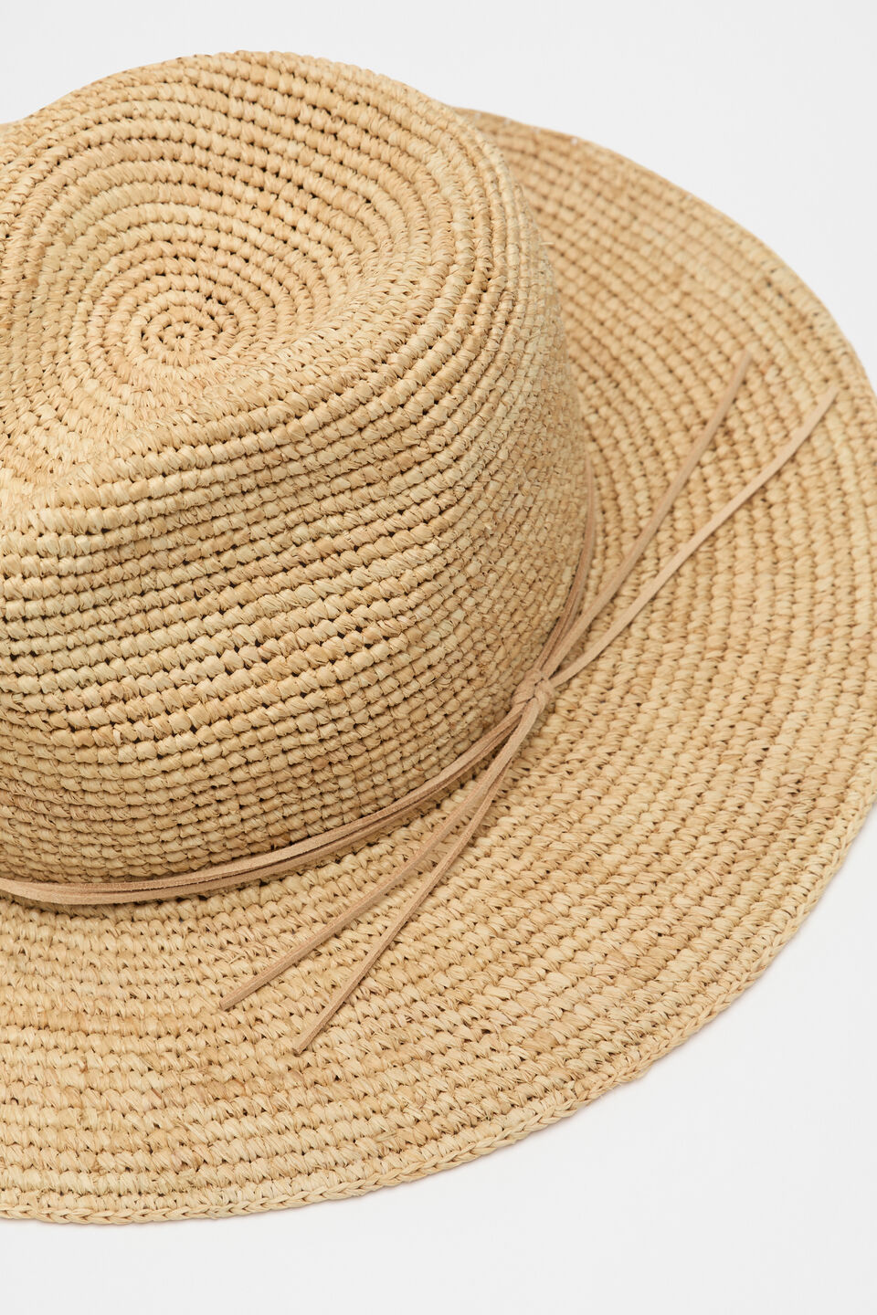 Raffia Fedora  Natural