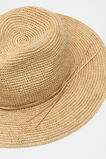 Raffia Fedora  Natural  hi-res