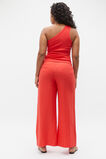 One Shoulder Tank  Strawberry Red  hi-res