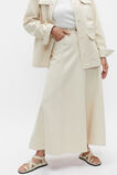 Denim Circle Skirt  Vanilla Cream  hi-res