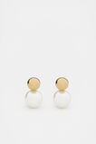 Round Pearl Drop  Gold  hi-res
