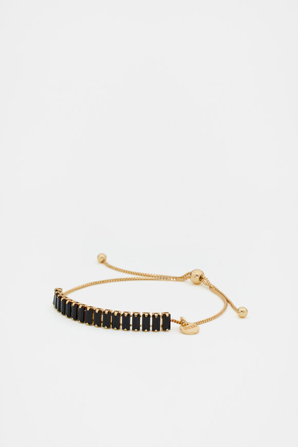 Baguette Bracelet  Black Gold  hi-res