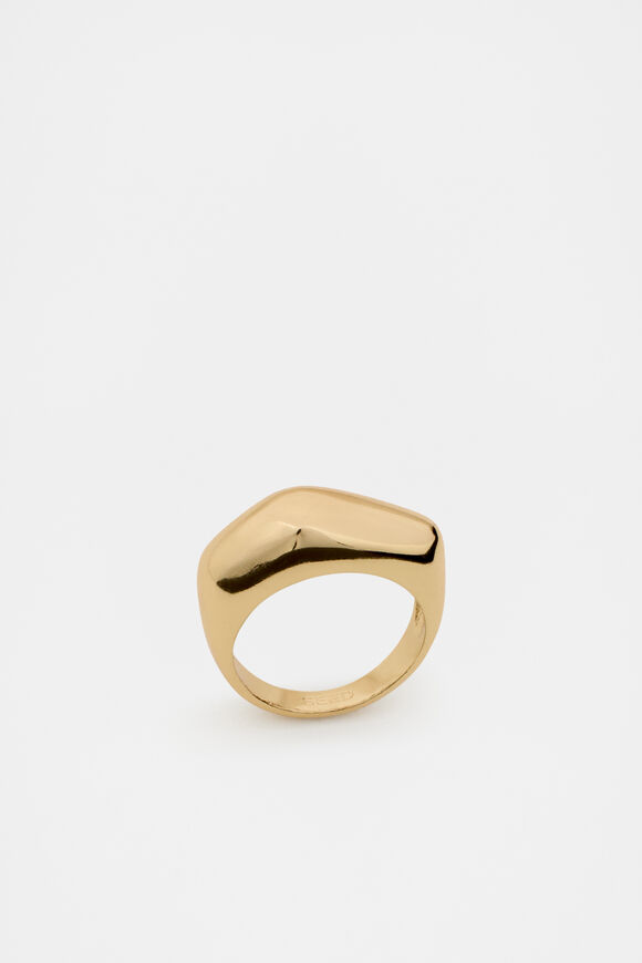 Angular Ring  Gold  hi-res