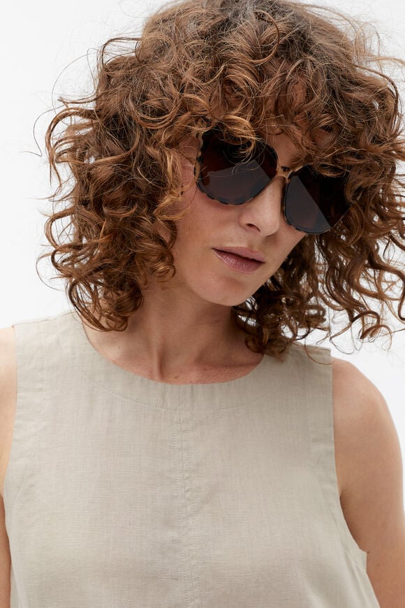 Michelle D Frame Sunglasses  Milky Tort  hi-res