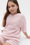 Zig Zag Tee  Aurora Pink  hi-res