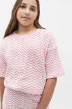 Zig Zag Tee  Aurora Pink  hi-res