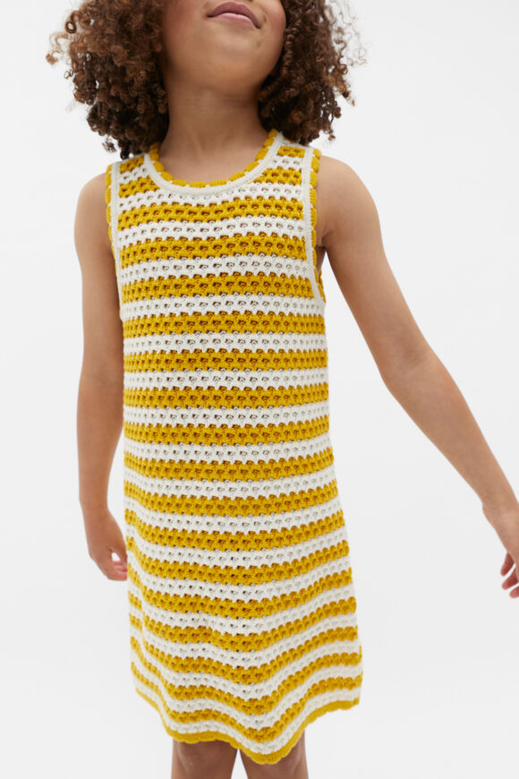 Stripe Crochet Dress  Sundaze  hi-res