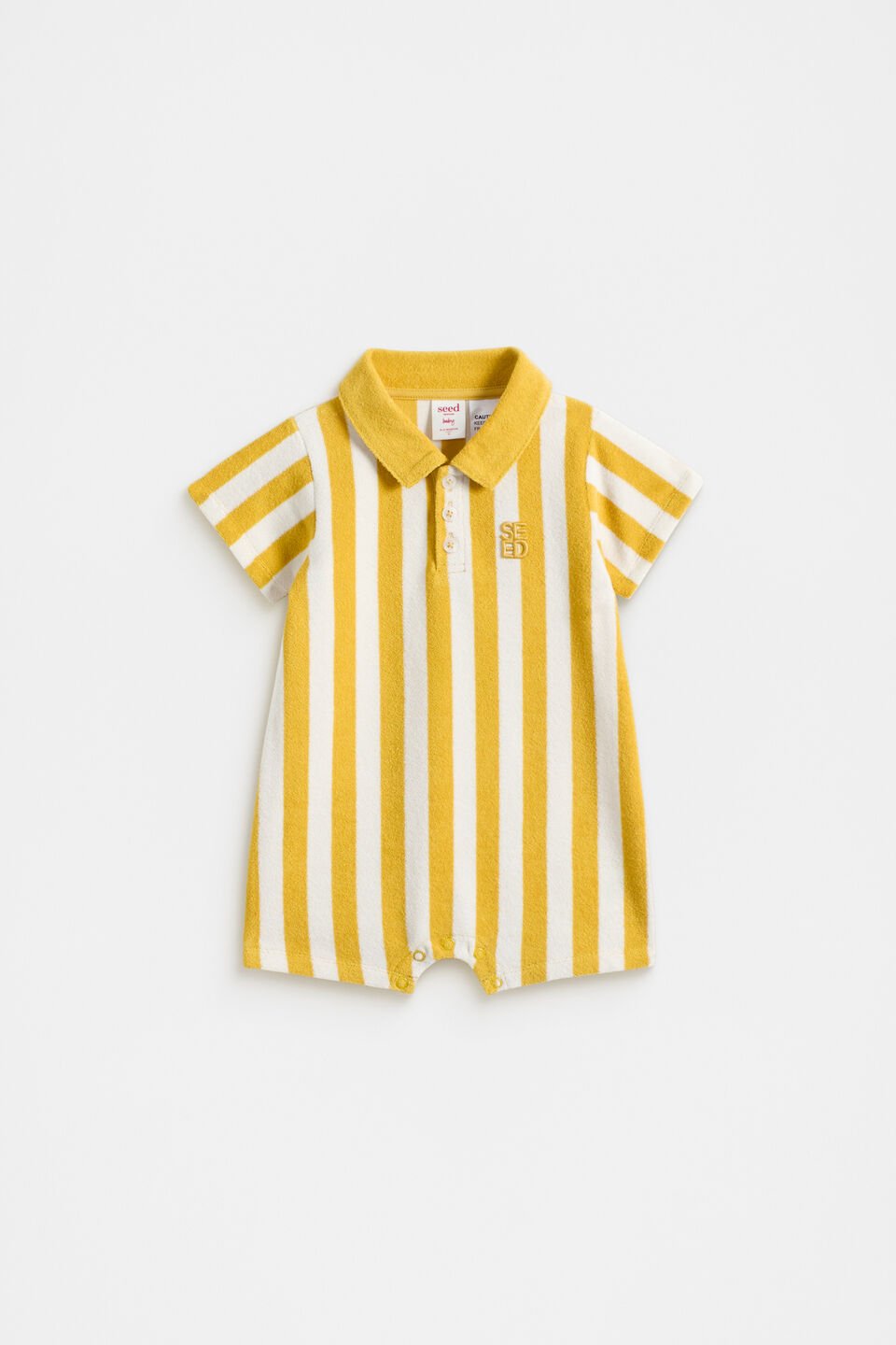 Towelling Romper  Sundaze Stripe