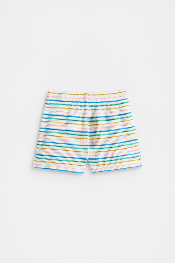 Stripe Waffle Short  Multi  hi-res