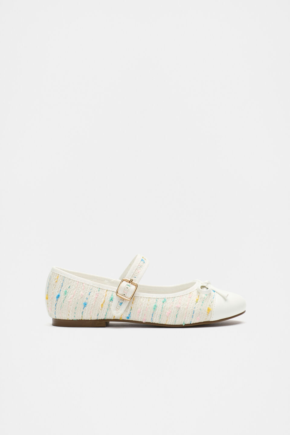 Boucle Mary Jane  Cream