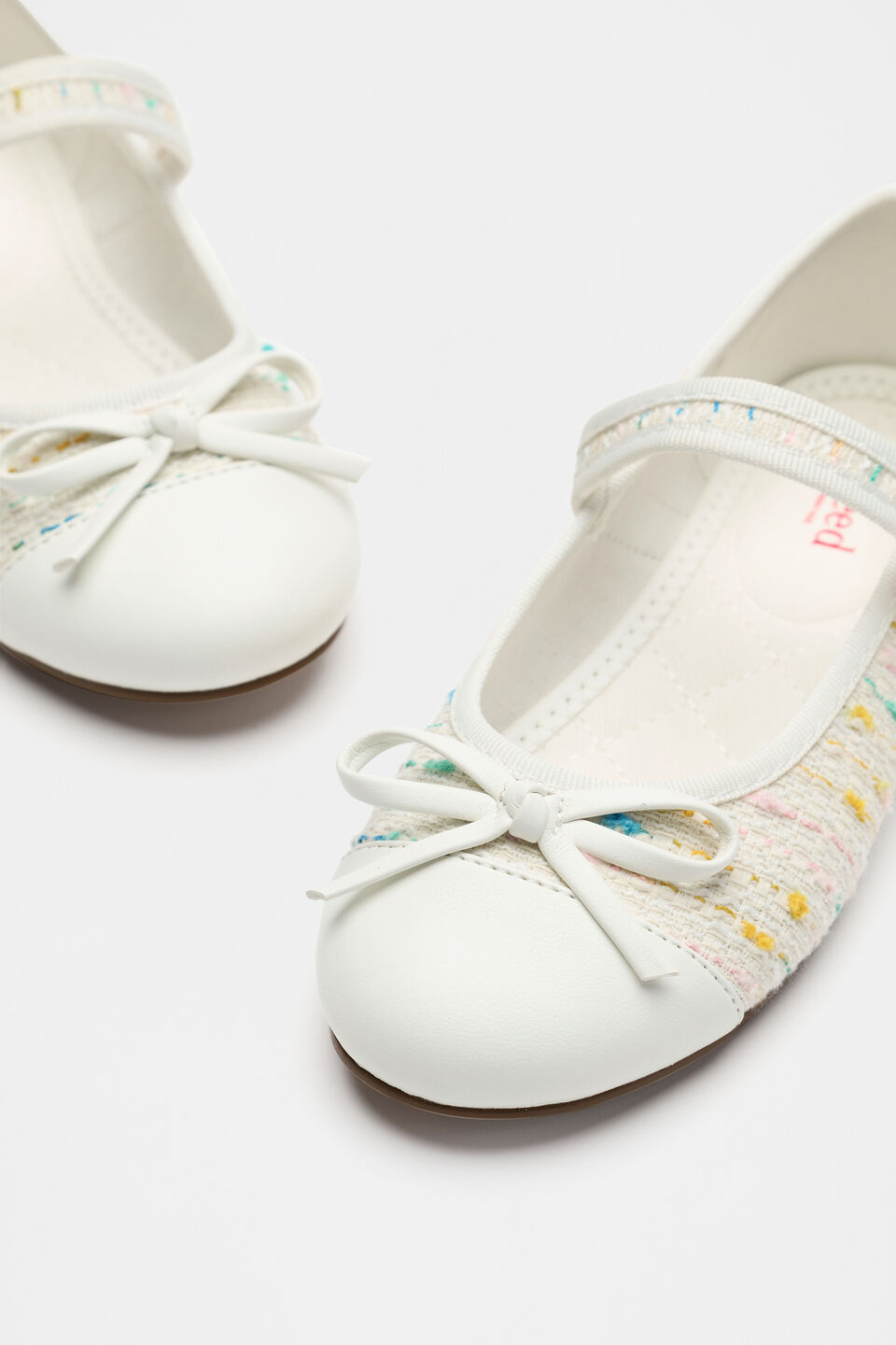 Boucle Mary Jane  Cream
