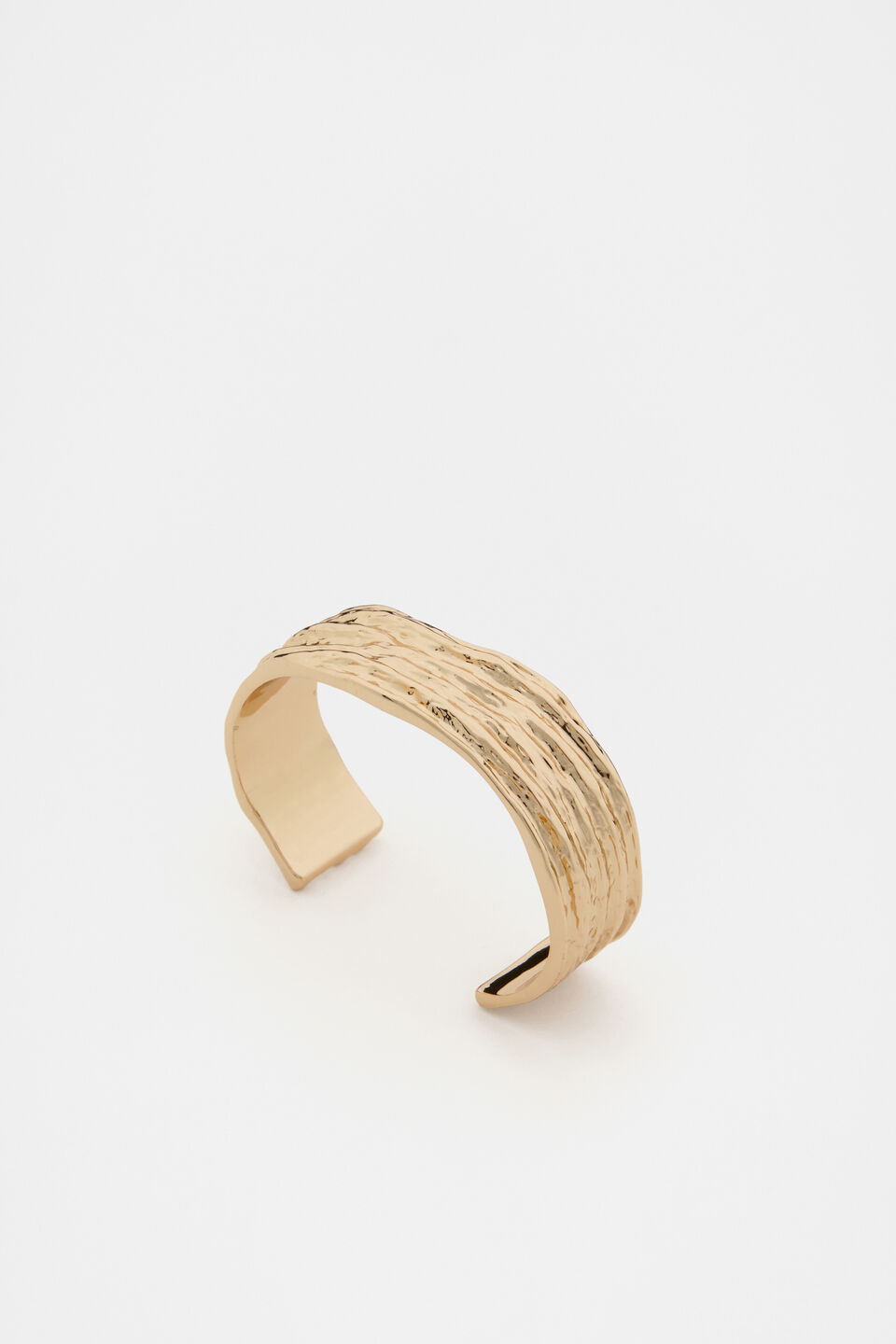 Crumpled Cuff  Gold