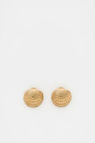 Shell Stud  Gold  hi-res