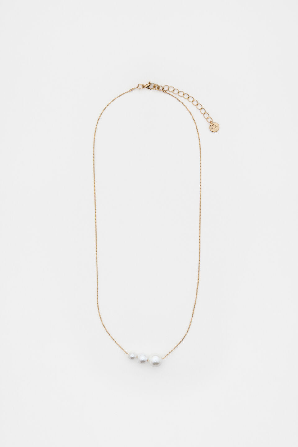 Pearl Neck  Gold