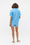 Wavy Shirt and Short PJ Set  Amalfi  hi-res