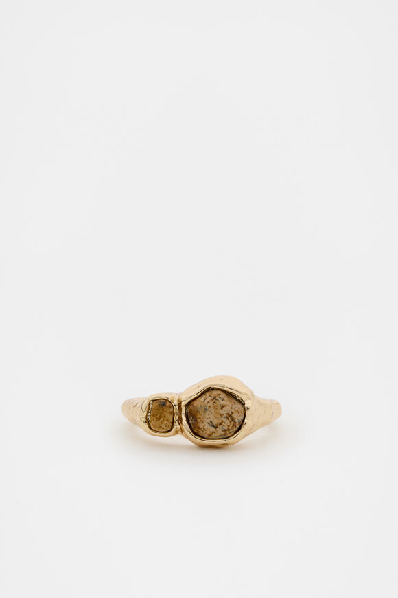 Double Stone Ring  Multi  hi-res