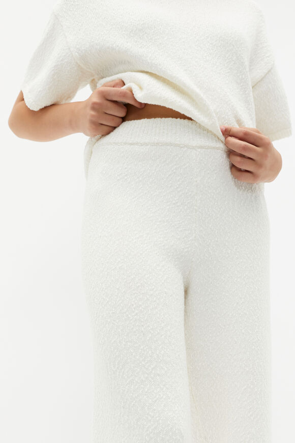 Straight Knit Pant  Light Cream  hi-res