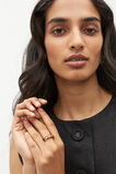 Looped Links Ring  Gold  hi-res