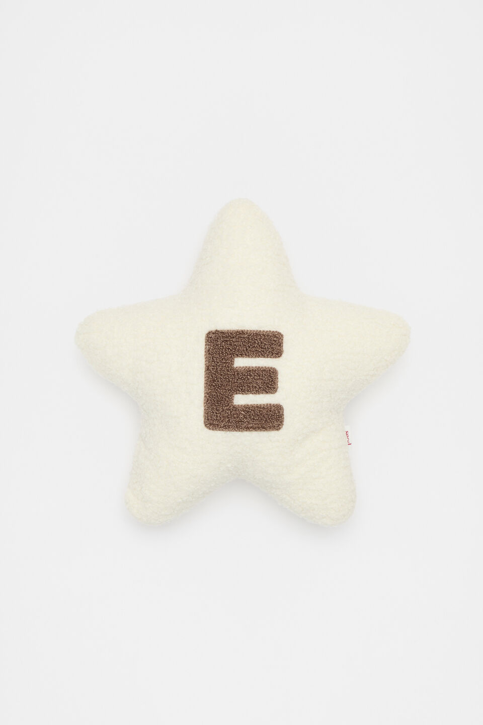 Star Initial Cushion  E