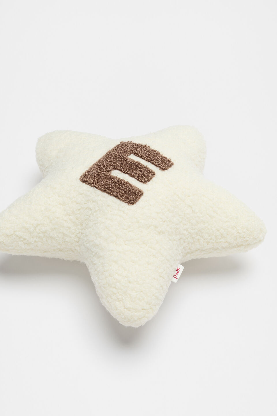 Star Initial Cushion  E