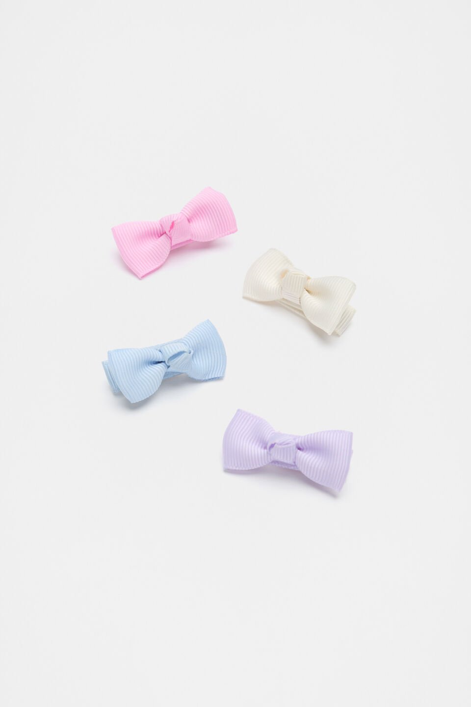 Grosgrain Bow Duck Clip Pack  Multi