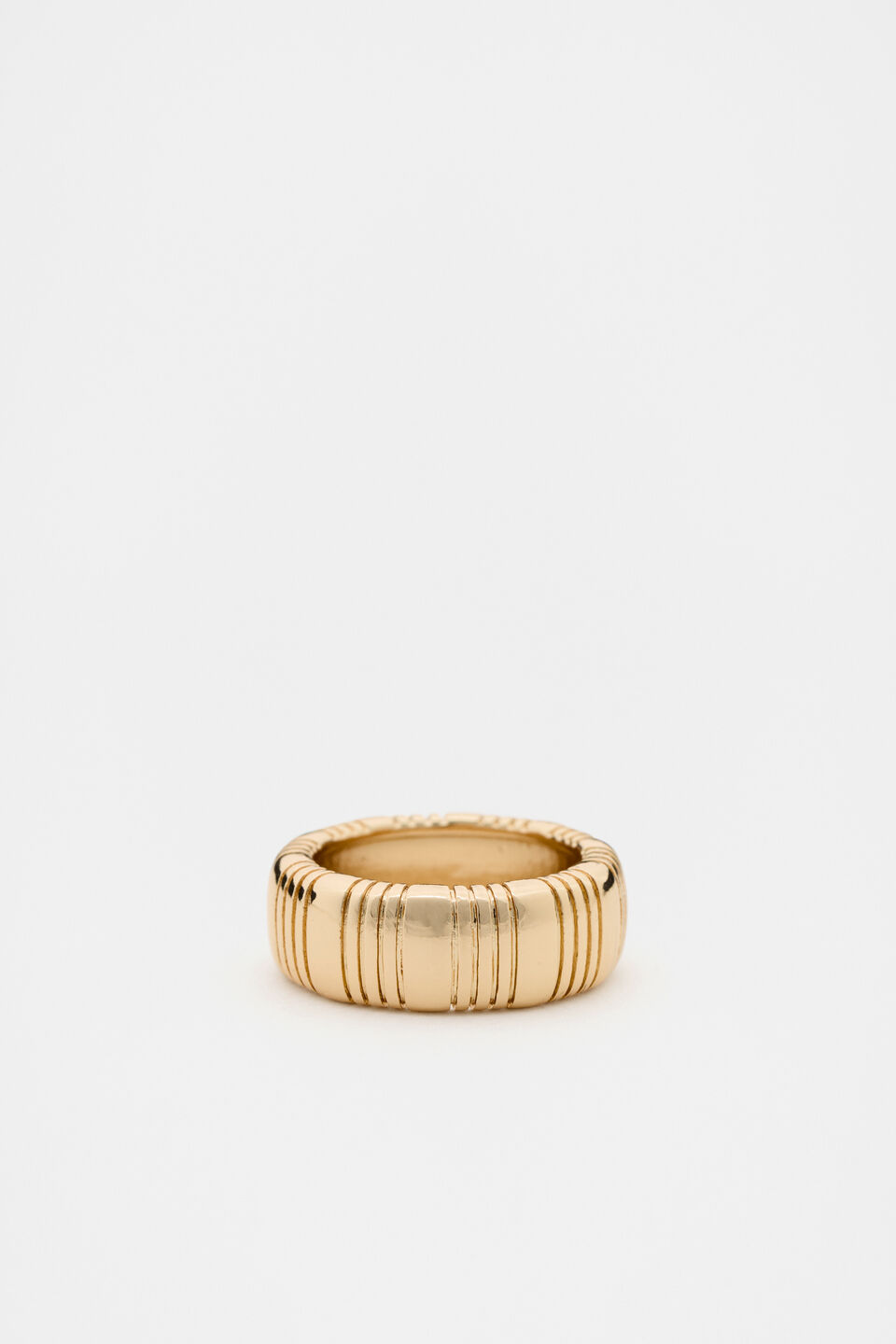 Creases Ring  Gold