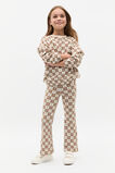 Flower Flare Legging  Chocolate Shake  hi-res