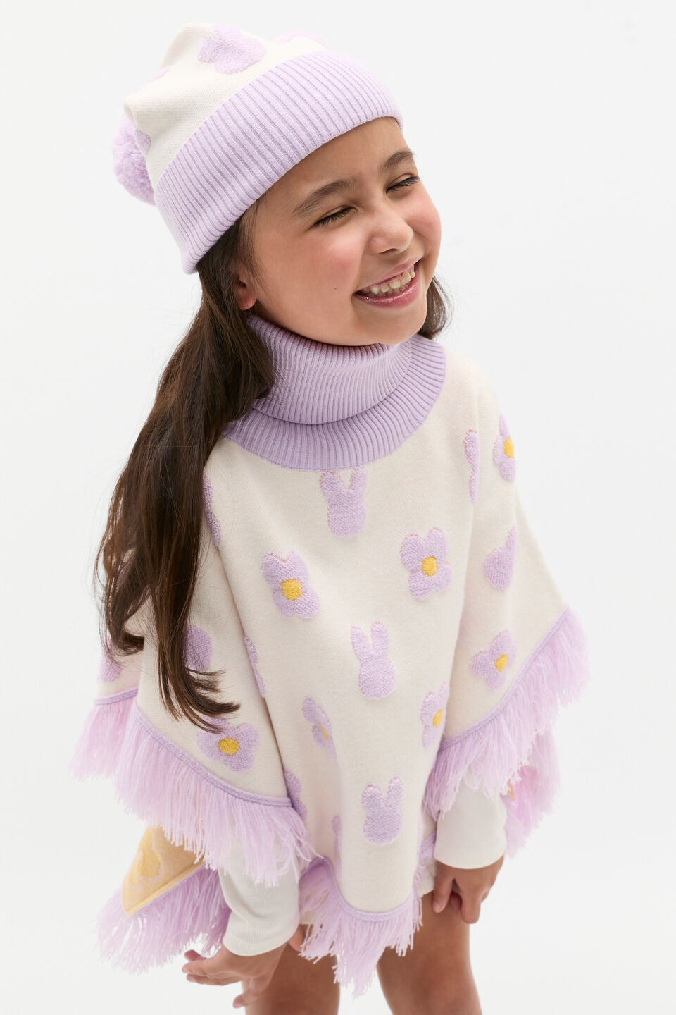 Bunny Beanie  Soft Lilac