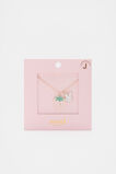 Bunny Initial Necklace  J  hi-res