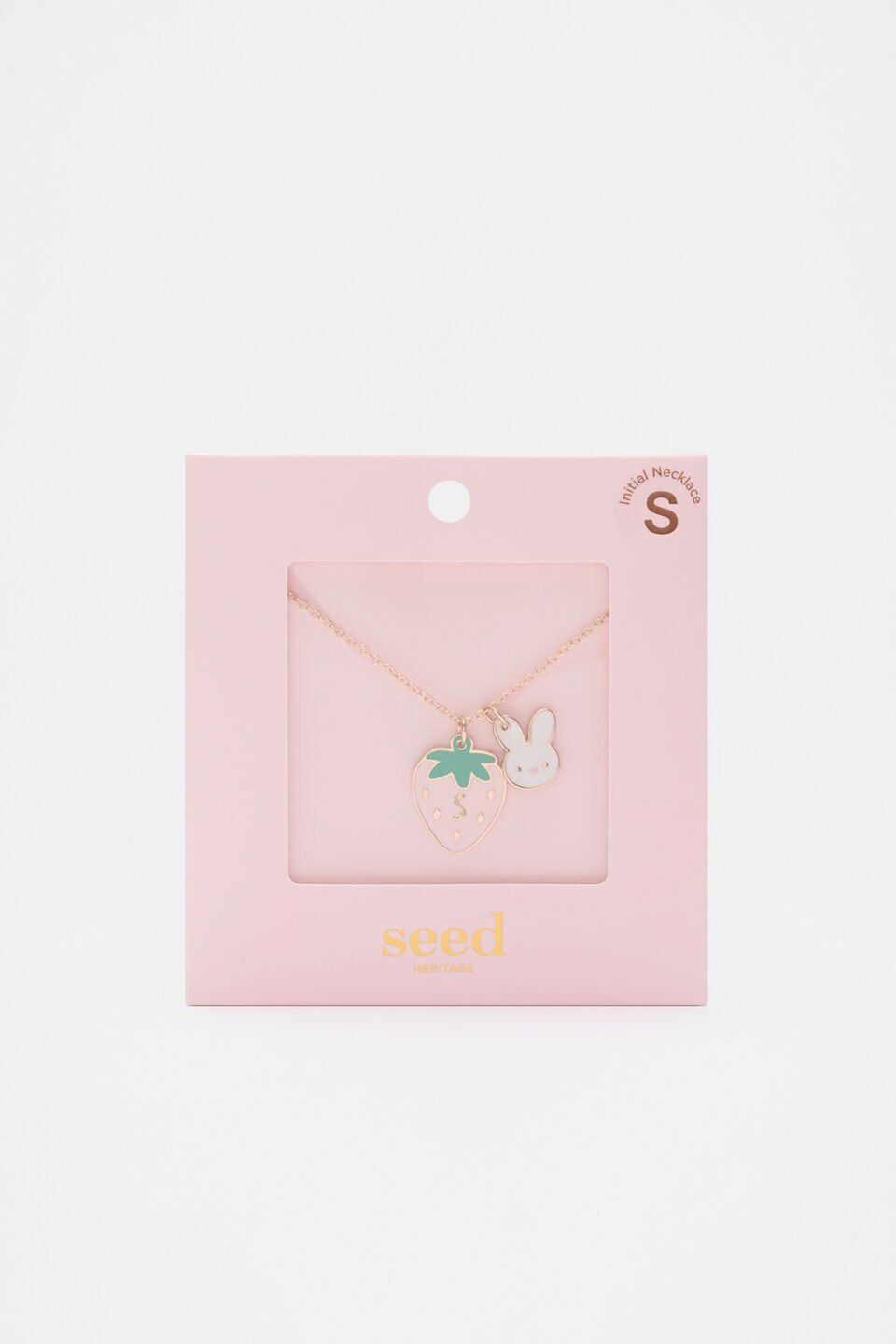 Bunny Initial Necklace  S